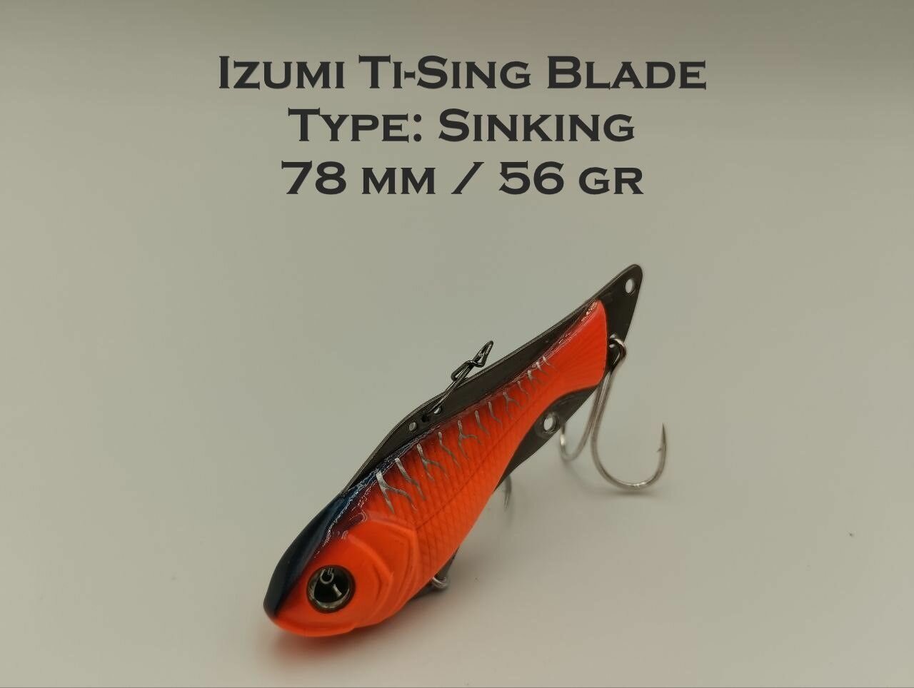 Блесна-цикада Izumi Ti-Sing Blade 2oz 56gr цвет 7