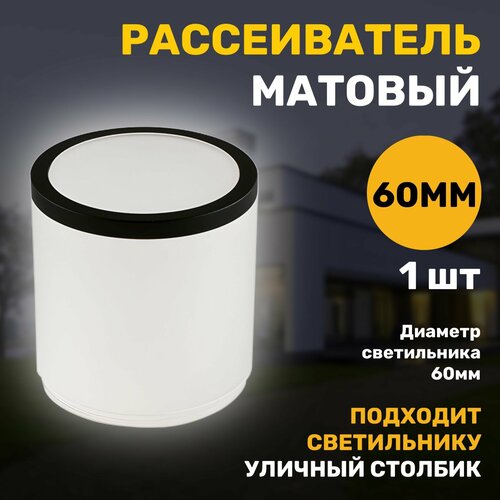 Рассеиватель матовый, 60мм