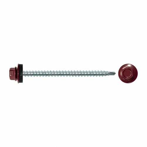 фото Кровельные саморезы fixberg 4,8х70 мм 25 шт ral3005