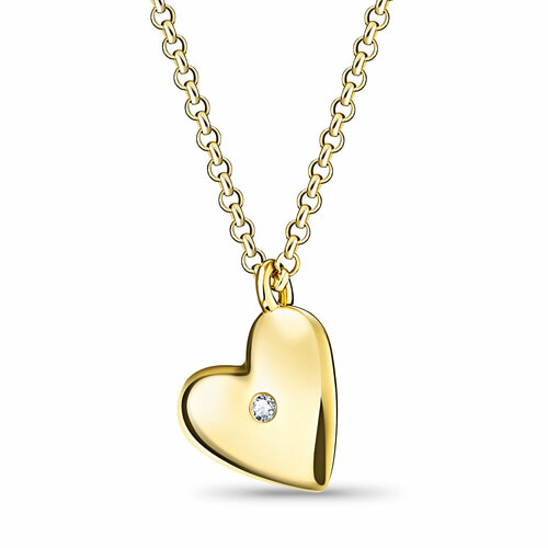 Комплект украшений LU Jewel желтое золото 585 проба бриллиант длина 45 см желтый 49200₽