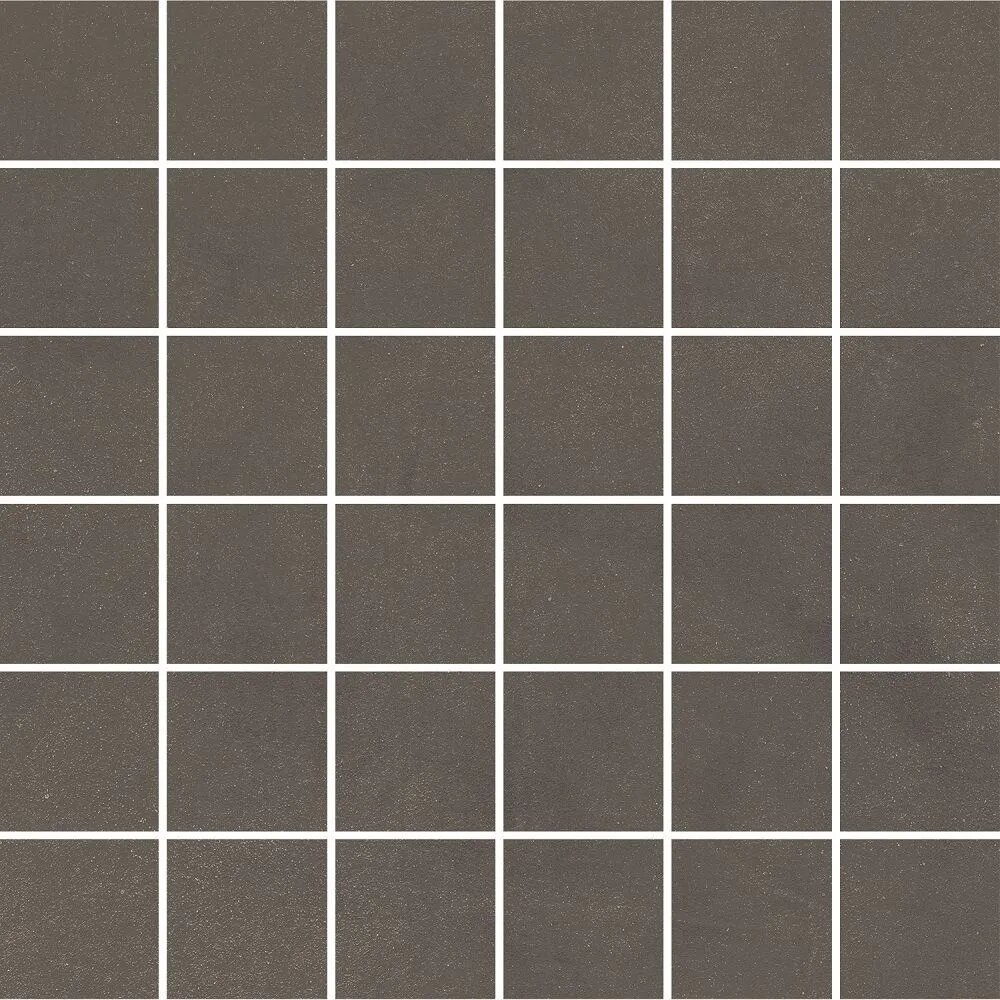 DD6418/MM Про Чементо мозаичный коричневый тёмный матовый 30x30x0,9 керам. декор (гранит) Цена за 1шт.