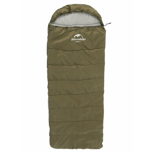 Спальный мешок Naturehike New Envelope Cotton Sleeping Bag With Hood U350 Зеленый 4060₽