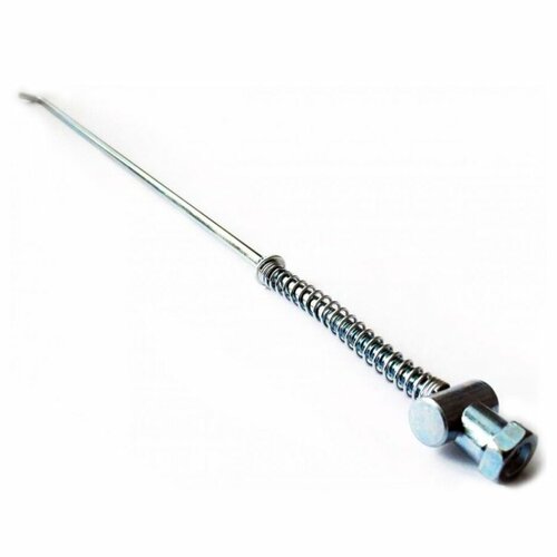 Тяга заднего тормоза в сборе с пружиной и гайкой для мопеда Альфа Delta 400₽