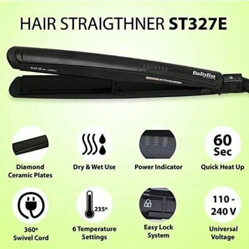 Выпрямитель BaByliss ST327E 4314₽