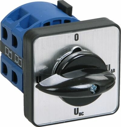 Переключатель кулачковый ПКП25-63/O 25А "Ic-O-Ia-Ib" 3Р/400В IEK