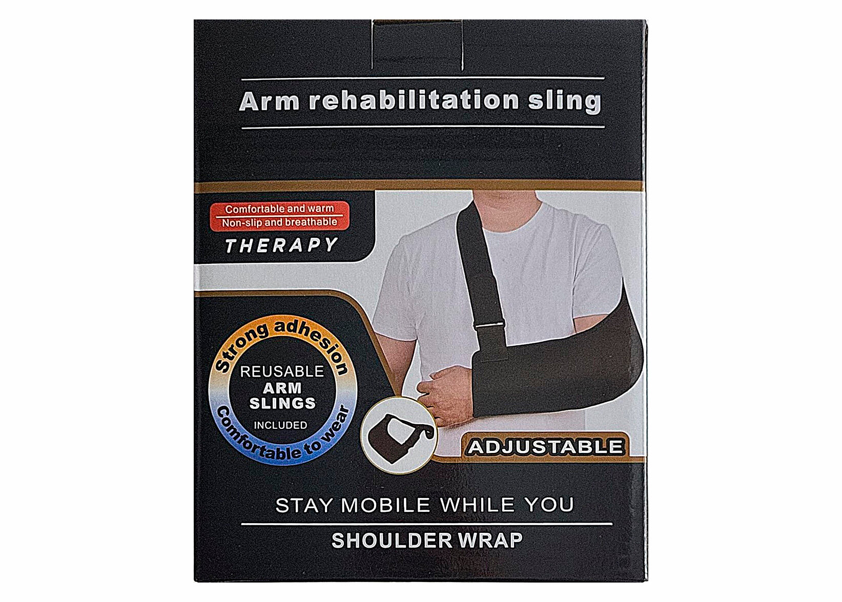 Изображение Бандаж плечевая реабилитационная повязка на руку Arm Rehabilitation Sling