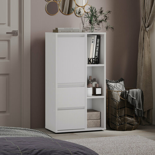 Комод для вещей Кео КМД-403 белый 93х50х31 5598₽