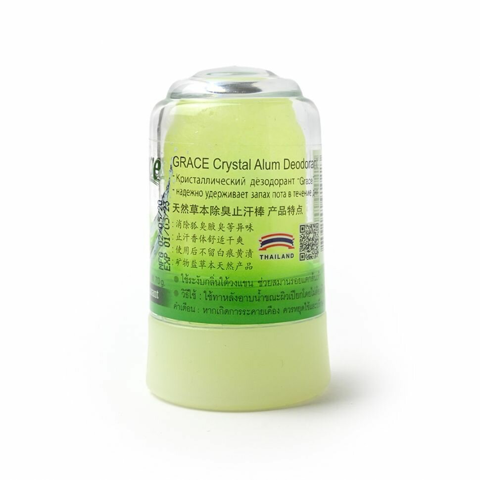Дезодорант кристалл Grace Алоэ Вера 70гр — фото 1