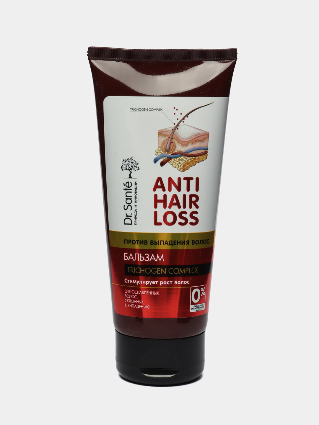 Бальзам для волос, против выпадения, Anti Hair Loss, Dr.Sante, 200 мл