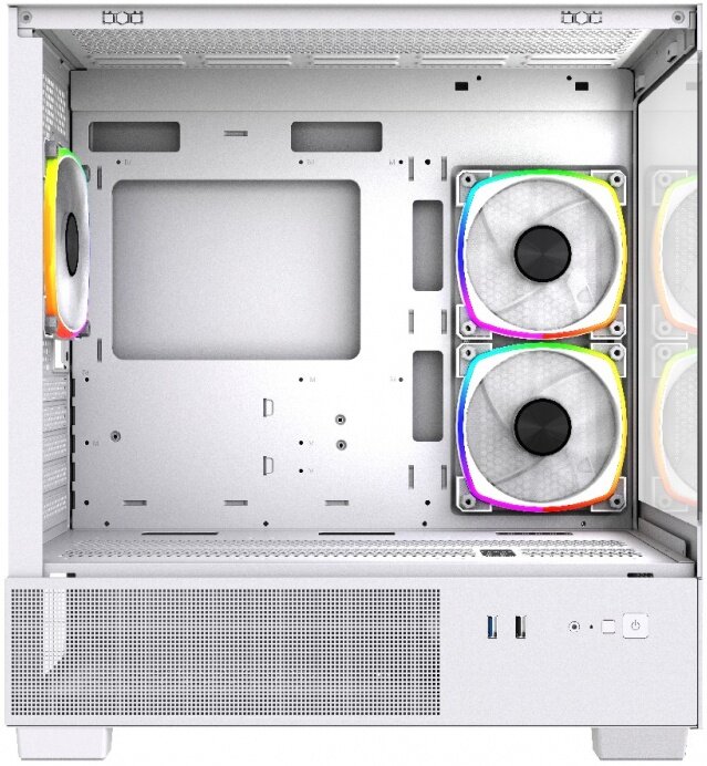 Корпус Powercase Vision Micro M3W, белый (CVMMW-A3) — фото 1