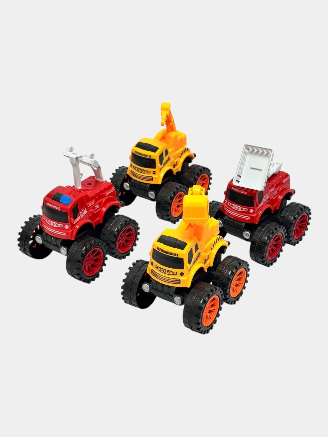 Инерционные машинки CY533 набор 4 шт детский развивающий игровой Код. 03308