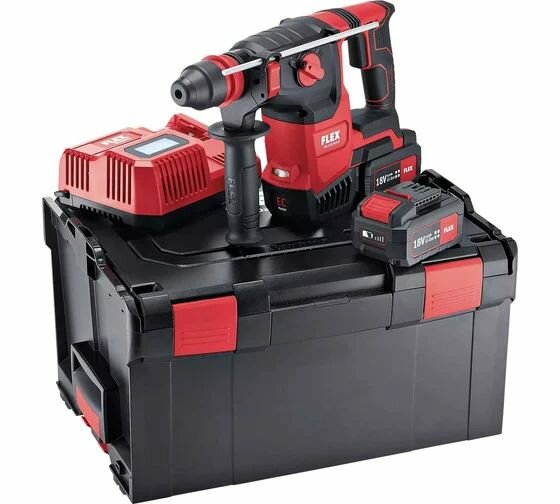 Комбинированный аккумуляторный перфоратор FLEX CHE 2-26 18.0-EC/5.0 Set 18.0 В 478474