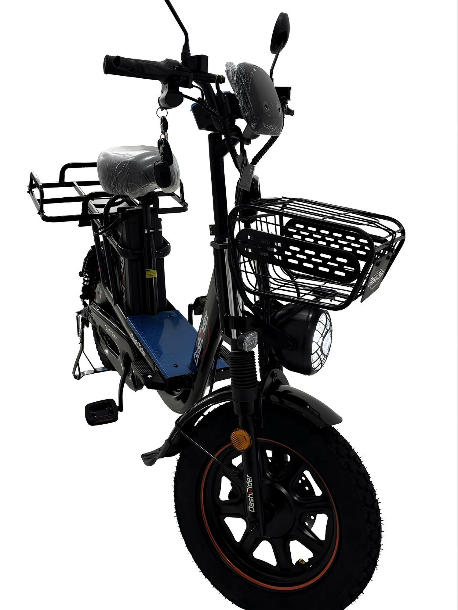 DashRider V5 PRO + дополнительный аккумулятор- электровелосипед