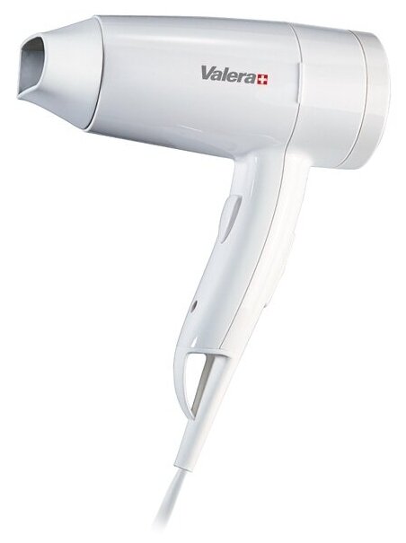 Легкий фен для гостиницы Valera Premium 1200 Push White 533.03