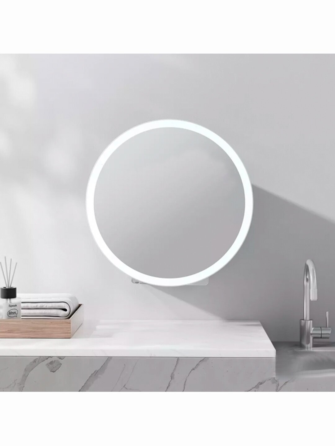 Зеркало с магнитным основанием Xiaomi Raysgem Smart Bathroom Mirror Basic Edition (RC070XY1-1) - фотография № 2