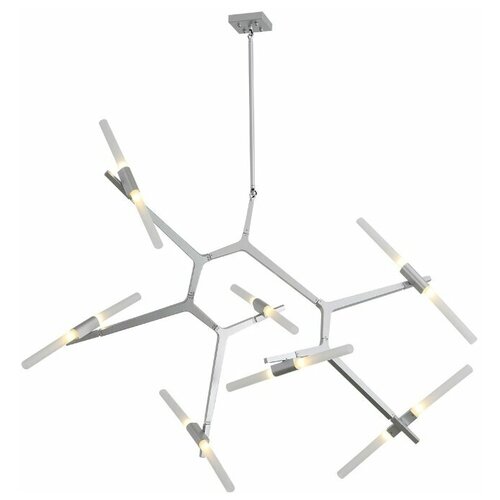 Люстра ST Luce Laconicita SL947.102.14, G9, 560 Вт, кол-во ламп: 14 шт., цвет арматуры: серебристый, цвет плафона: белый