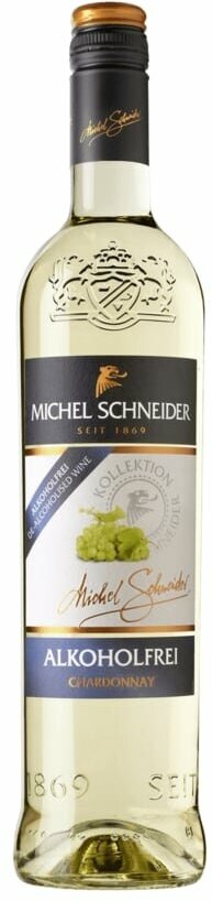 Безалкогольное вино Michel Schneider Chardonnay белое полусухое
