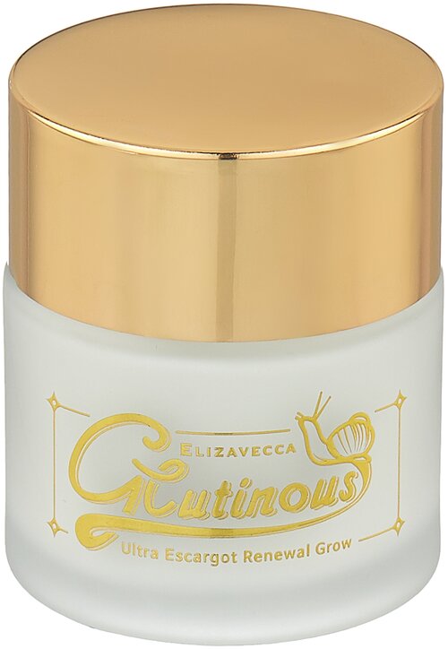 Elizavecca Glutinous Ultra Escargot Renewal Grow Cream Крем для лица улиточный, 50 мл