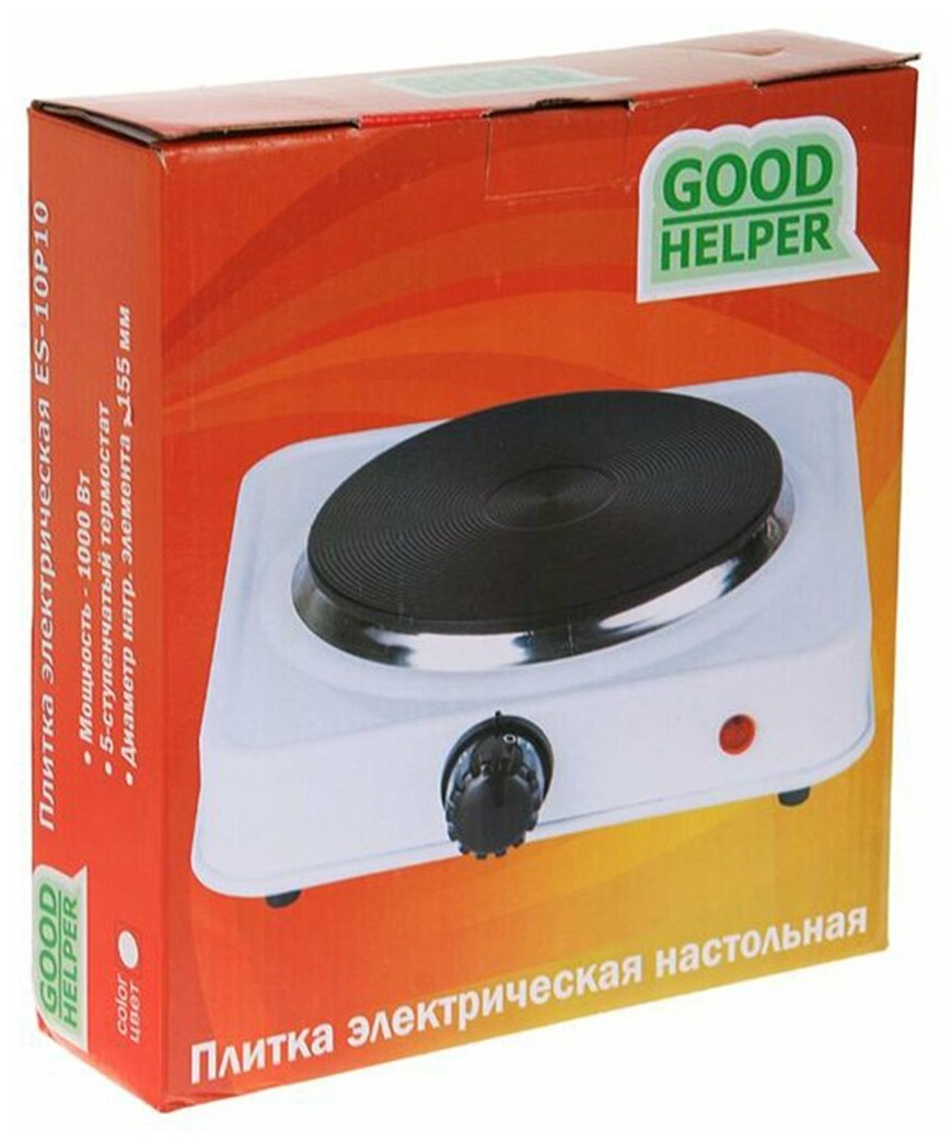 Плита кухонная Goodhelper ES-10P10 белый . - фотография № 9