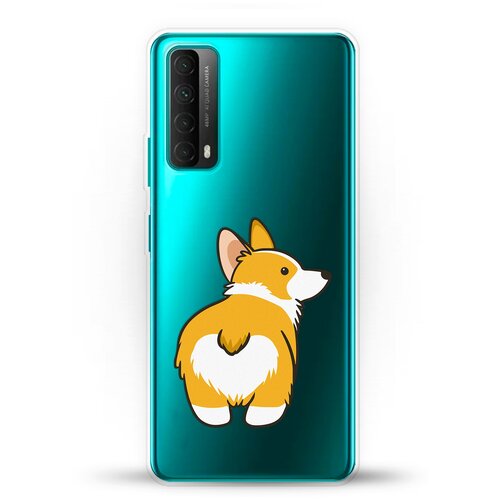 фото Силиконовый чехол корги на huawei p smart 2021 andy & paul