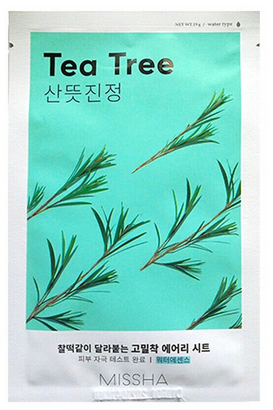 Missha Тканевая маска для лица Tea Tree (Missha, ) - фото №3