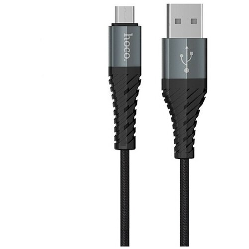 Кабель USB, micro USB, Hoco X38 Cool Charging, черный кабель micro usb hoco x38 черный