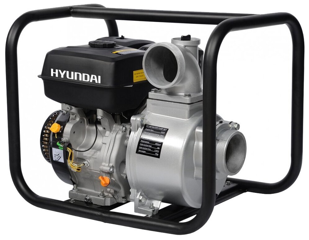 HYUNDAI Мотопомпа Hyundai HY 100 1335л/мин для чист. воды