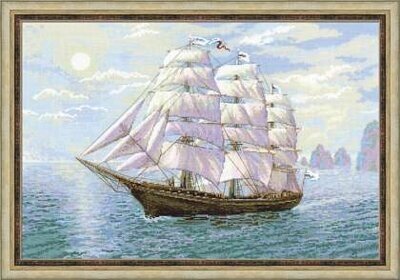 1356 Набор для вышивания Riolis 'Попутный ветер', 60*40 см Риолис - фото №1