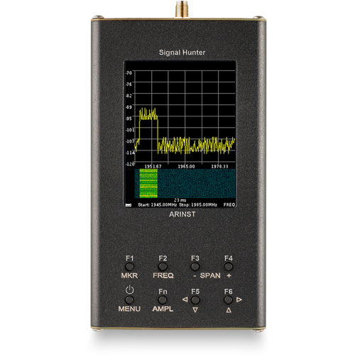Анализатор спектра портативный, прибор Arinst SSA R2 Signal Hunter