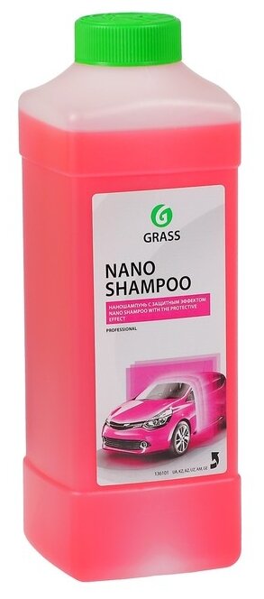 Наношампунь Grass Nano Shampoo, 1 л, контактный - фотография № 3