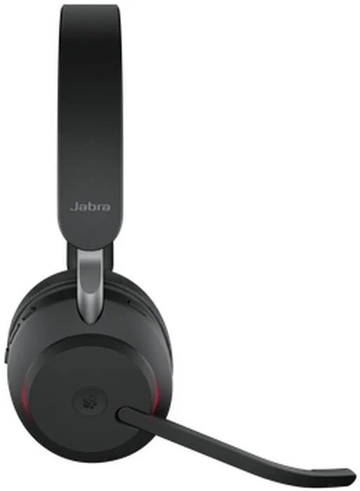 Гарнитура JABRA Evolve2 65, Link380c MS Stereo, для компьютера, накладные, bluetooth, черный [26599-999-899] - фото №20