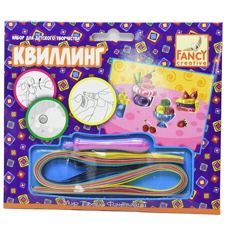 фото Набор для квиллинга "пироженки" fancy creative