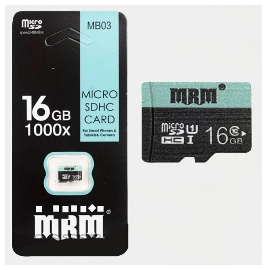 Карта памяти MRM microSDHC [класс 10] 16 GB MB03