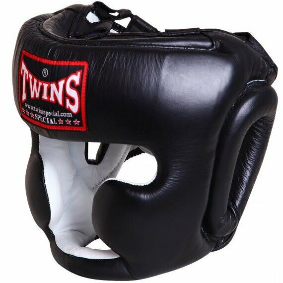 Боксерский шлем Twins Special HGL-3 черный (S)