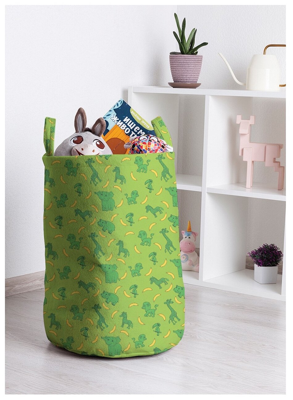 фото Корзина для игрушек JoyArty "Джунгли зовут" 35x50 см