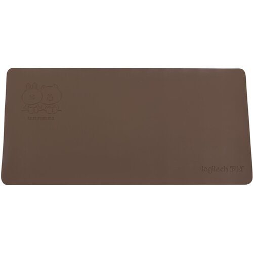 Коврик для мыши Logitech Line Friends Mouse Pad 600x300 (коричневый)