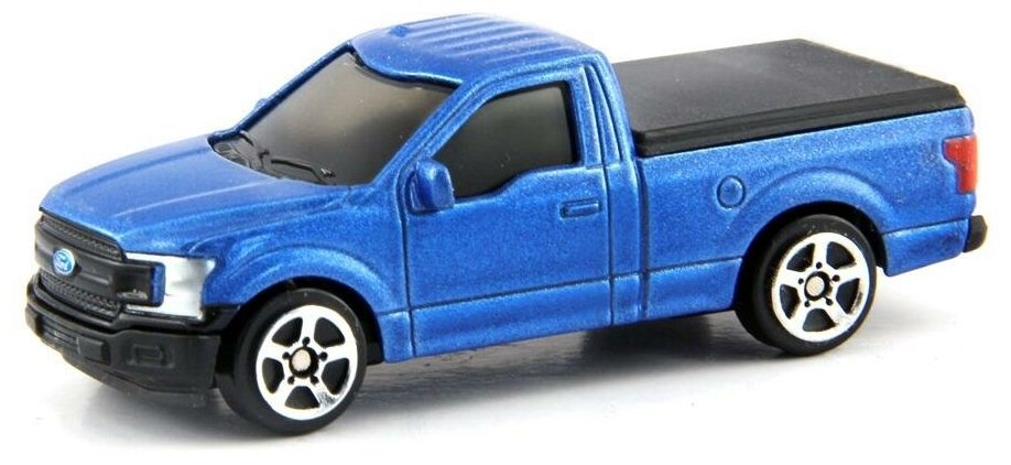 Машинка металлическая Uni-Fortune RMZ City 1:64 Ford F150 2018 (цвет синий) 344037S-BLU