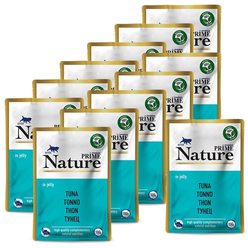 PRIME NATURE 100гр в желе Тунец для котят х 12шт.