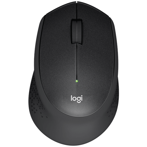 Беспроводная мышь Logitech M330s Silent Plus Black, черный