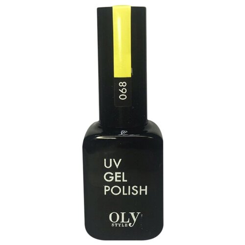 Olystyle гель-лак для ногтей UV Gel Polish, 10 мл, 068 желтая пастель