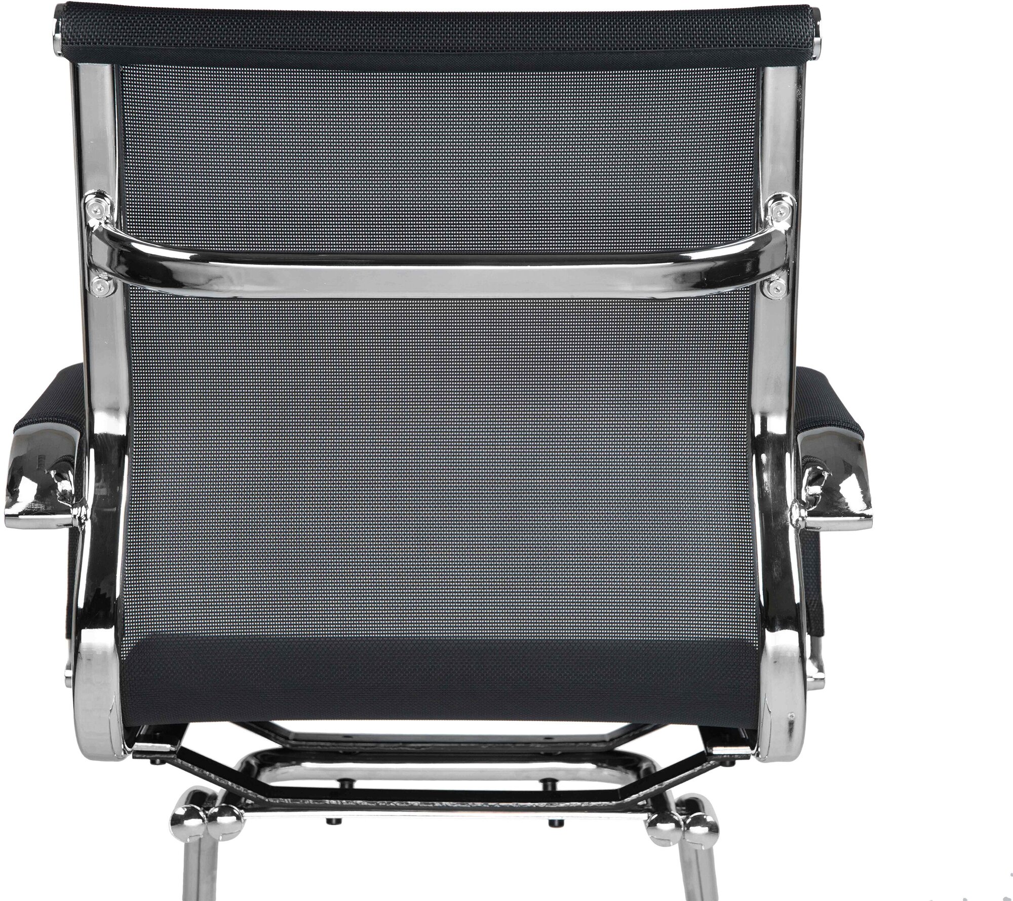 Офисное кресло для посетителей DOBRIN CODY MESH, LMR-102N_Mesh, чёрный