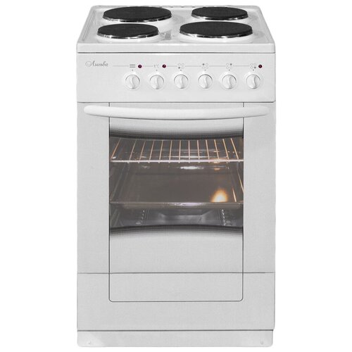 Электрическая плита ЛЫСЬВА-4 1 э03 MС белая со стеклянной крышкой 1679000₽