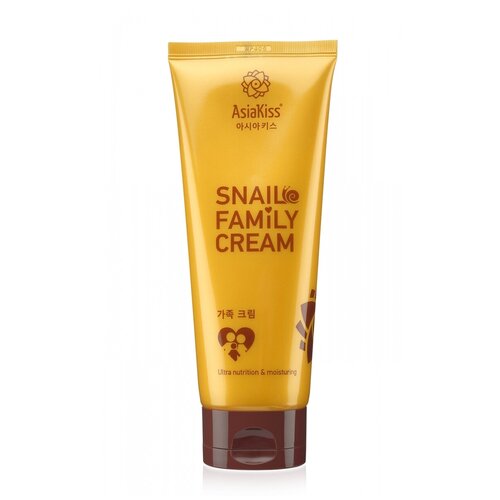 AsiaKiss    Snail Family Cream, 200 