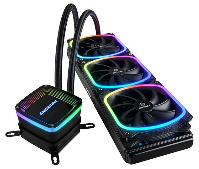 Система водяного охлаждения процессора Enermax AquaFusion 360, черный/RGB