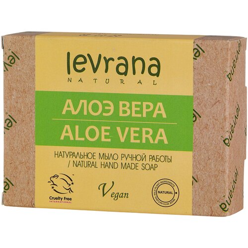 Levrana Мыло кусковое Алоэ вера, 100 г