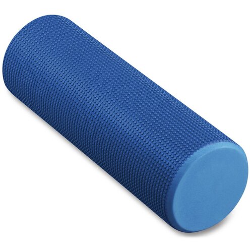 Массажный ролик для йоги Indigo IN021 синий ролик массажный для йоги indigo foam roll in021 45 15 см черный