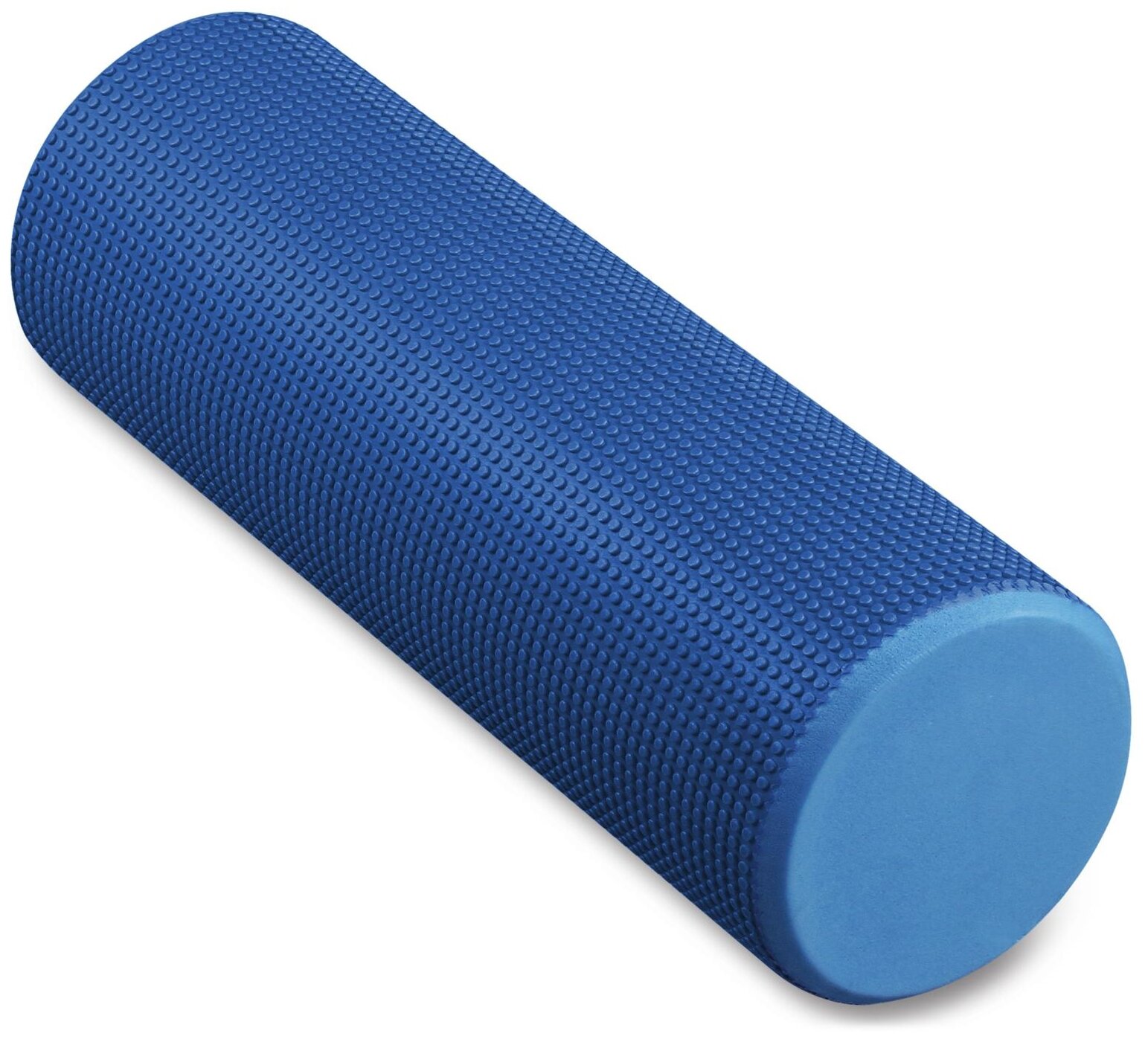 Ролик массажный для йоги INDIGO Foam roll IN021 45*15 см Синий