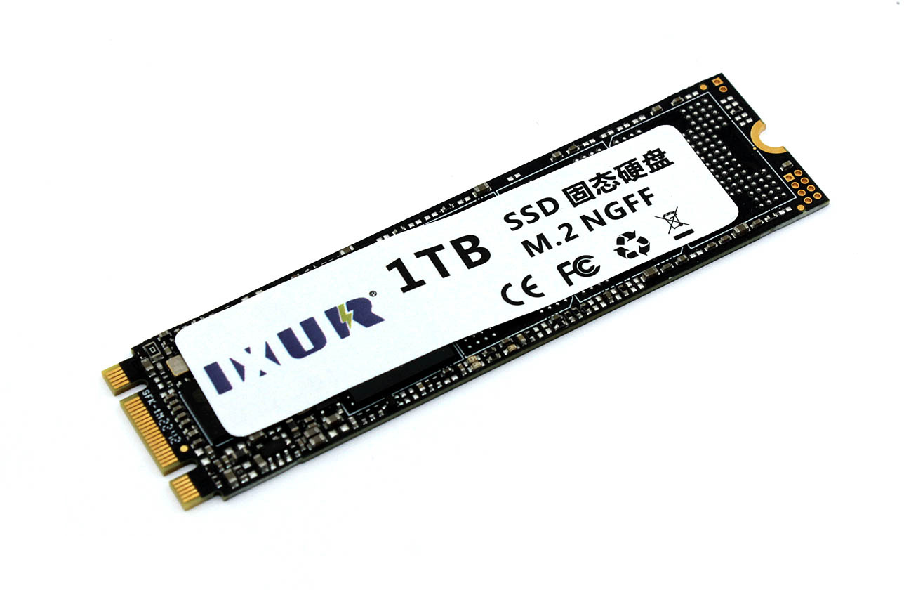 Жесткий диск, твердотелый накопитель, внутренняя память SSD NGFF M.2 2280 IXUR 1Tb