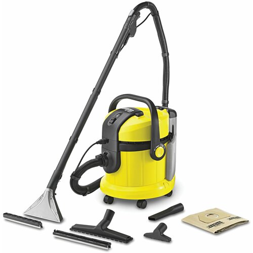 Пылесос моющий KARCHER керхер SE 4001 потребляемая мощность 1400 Вт желтый 1081-1300 3791300₽