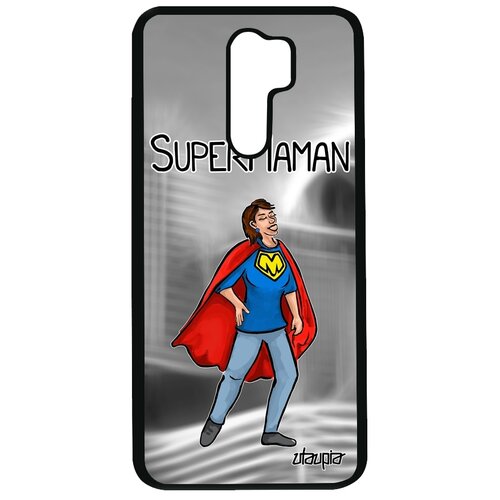 фото Чехол на телефон redmi 9, "супермама" рисунок герой utaupia